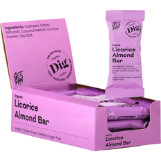 Get raw Get Raw Licorice Almond Bar 42g 12st