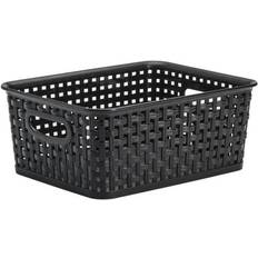 Plast1 Wicker Small 5L Black Kurv 26cm