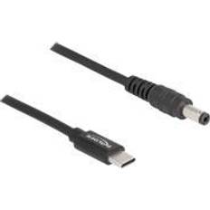 Dc usb kabel DeLock pin USB-C male Strøm DC