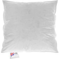 Homescapes Goose Feather Down Pad Chair Cushions White