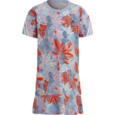 Valkoinen Mekot Adidas Girl's X Disney Moana Dress - Blue Dawn/Clear Pink/Semi Impact Orange/White