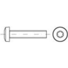 Toolcraft Linsehoved-Skruer M3 6 mm Set of 200