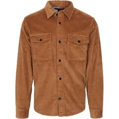 Tommy Hilfiger Corduroy Overshirt Gwj - Desert Khaki Male