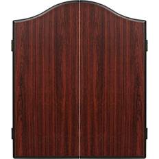 Plain Rosewood Dartboard Cabinet