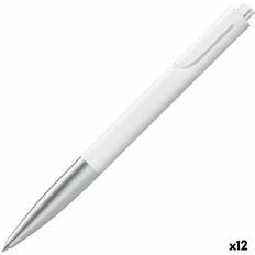 Weiß Kugelschreiber Lamy Pen NOTO Silver White Black 1 mm Media 12 Units