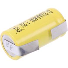 Mexcel D-2/3AA400 Special-batteri 2/3 AA U-loddefane, Flat-Top NiCd 1.2 V 400 mAh