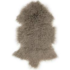 Skinnwille Fåreskind Shansi Brun, Beige