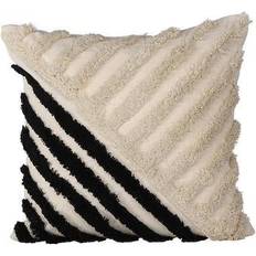 Venture Home Zara Cushion Cover Polycotton Pudebetræk Beige, Hvid, Sort (45x45cm)