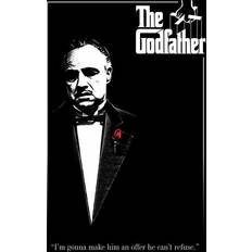 Red Posters Pyramid International The Godfather Red Rose Poster