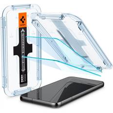 Skärmskydd Spigen GLAS.tR EZ Fit Screen Protector for Galaxy S23 2-Pack