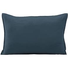 Bomuld Pudebetræk Venture Home Ronja Cushion Cover Washed Pudebetræk Blå, Grå (60x60cm)