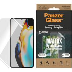 PanzerGlass Matrix Hybrid Glass Ultra-Wide Fit with AlignerKit Screen Protector for Galaxy S23 Plus