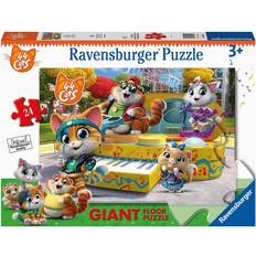 Animals Floor Jigsaw Puzzles Ravensburger 44 Cats 24 Pieces