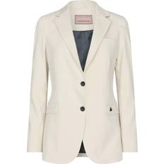 Dame - Polyamid Dressjakker Mos Mosh Mary Night Blazer - Ecru