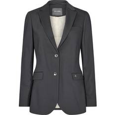 M - Polyamid Dressjakker Mos Mosh Mary Night Blazer - Asphalt