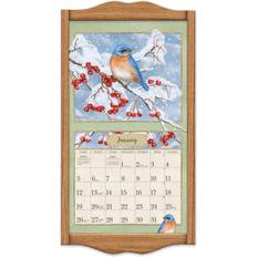 Classic Wall Calendar Frame Oak Finish
