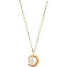 Edblad Vita Smycken Edblad Parisian Necklace - Gold/Pearl