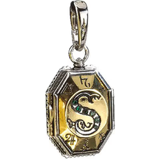 Gold locket Harry Potter Slytherins Locket Charm - Gold/Green