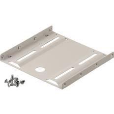 3.5 til 2.5 bracket Goobay 2,5'' hard disk installationsramme til 3,5'' beige