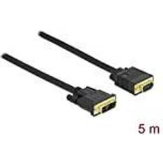 DeLock DVI 12+5 Male to VGA Cable 5 m