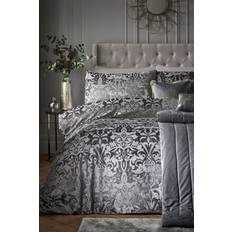 Laurence Llewelyn-Bowen 'Firenza' Damask Duvet Cover Grey