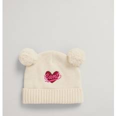 Gant Pipot Gant Branded Beanie Eggshell - Cream