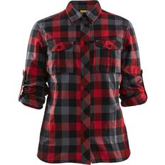 Blåkläder Women's Flannel Shirt - Rouge