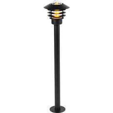 QAZQA Sort Gulvlamper & Havelamper QAZQA Moderne udendørslampe Gulvlampe