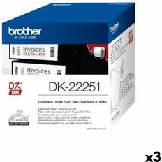 Brother Papeles de copia Brother Continuous Thermal Paper Tape DK-22251