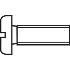 Toolcraft 815802 Cylinderskruer M3 DIN 84 ISO 1207 1pcs