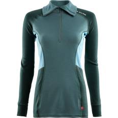 Dame - Grønne Pikéskjorter Aclima Warmwool Women's Polo