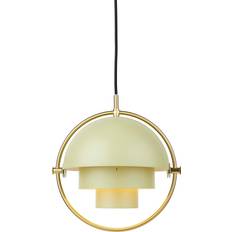 Gubi multi lite pendel GUBI Multi-Lite Brass/Desert Sage Pendellampa ∅ 25.5cm