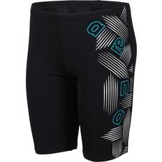 Svarte Badebukser Arena Jammer Swimming Trunks 14-15