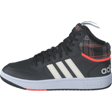 Adidas hoops mid classic Adidas Hoops 3.0 Mid Lifestyle Basketball Sneakers - Core Black/Chalk White/Grey Two