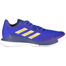 Schnürung - Unisex Volleyballschuhe Adidas Crazyflight - Lucid Blue/Matte Gold/Team Navy Blue 2