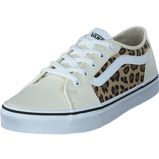 Blå vans sko Vans Wm Filmore Decon (leopard) Antique White/white, Dam, Skor, Sneakers, Blå