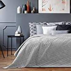 Silver Sängöverkast AmeliaHome Bedspread LAILA Sängöverkast Silver