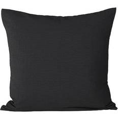 Svarta Kuddöverdrag Venture Home Celine Cushion Cover Poly Waffle Kuddöverdrag Svart