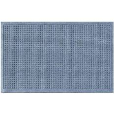 Entrance Mats Bungalow Flooring AquaShield Square Rubber Gray, Blue