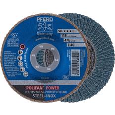 Pferd Lamellrondell, Konvex, Polifan, SG Zirkon, 125mm K60