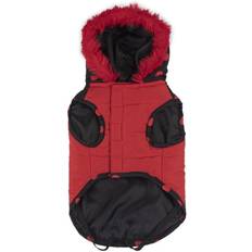 Cerda Minnie Mouse Dog Coat Black XS Red