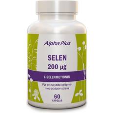 Magnesium kapslar 200 st Alpha Plus Selen 200µg 60 st