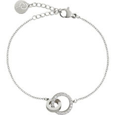 Edblad Dam Armband Edblad Eternal Orbit Bracelet Steel -Silver/Diamonds