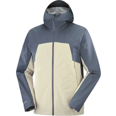 Salomon Outline GTX 2.5L Jacket - Plaza Taupe/Ebony