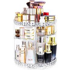 Makeup organizer Kingtaily Rotating Vanity Makeup Organizer
