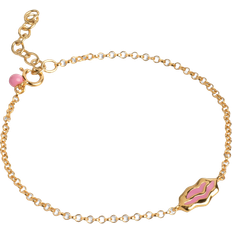 ENAMEL Copenhagen Melanie Bracelet - Gold/Pink