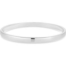 Jon Richard Classic Bangle - Silver