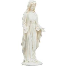 Stone Interior Details LuxenHome MgO Virgin Mary Figurine 30.5"