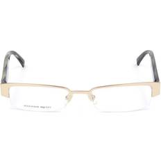 Alexander McQueen Unisex'Spectacle AMQ-4159-R2E mm Golden