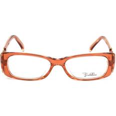 Orange Lunettes Emilio Pucci EP2672 830 De Vue Femme Marrons (Seulement Monture)